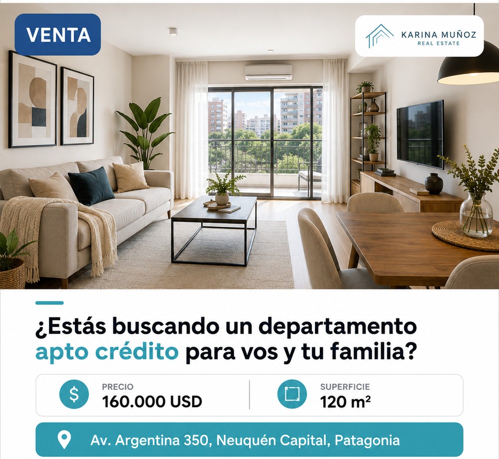 Aviso de venta · Av. Argentina 350, Neuquén
